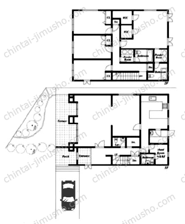 桜井ハウスA棟の間取図