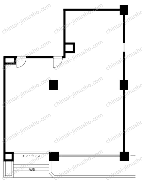 白金台桜苑マンションの間取図