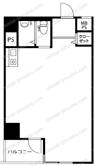 ライオンズプラザ新横浜の間取図