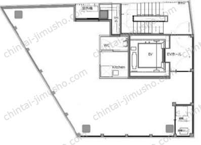 REMN代々木の間取図