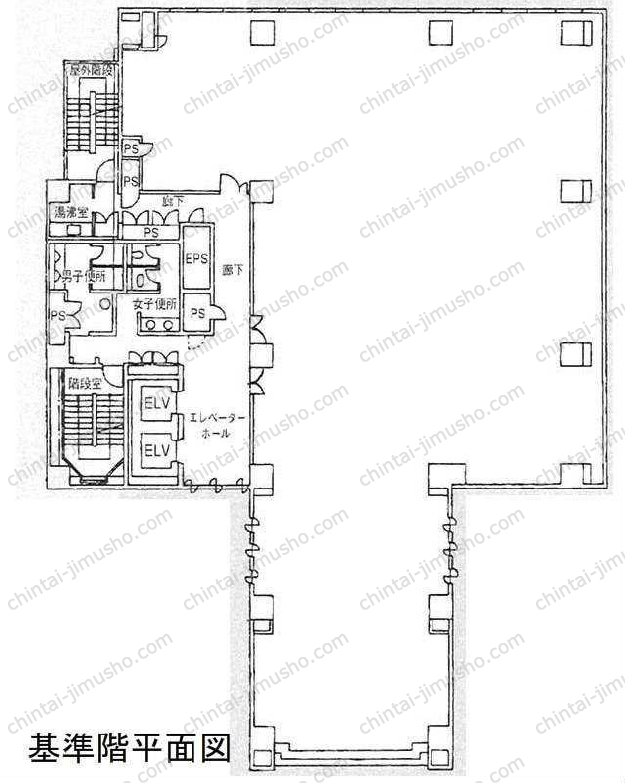小伝馬町新日本橋ビルディングの間取図