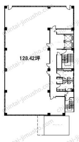 新越谷第一生命ビルの間取図