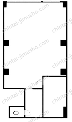 高野倉庫の間取図