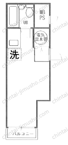 トーカン新宿第2キャステールの間取図
