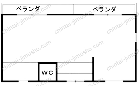 百人町1丁目貸店舗事務所の間取図