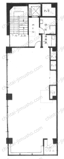 カクニ第一ビルの間取図