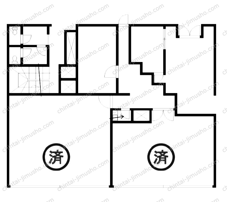 新宿セントラルハイツプラザの間取図