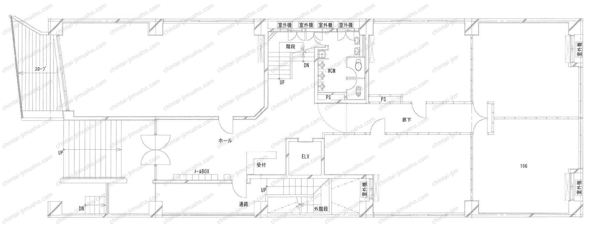 第8東ビルの間取図