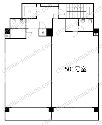 パレットビルの間取図