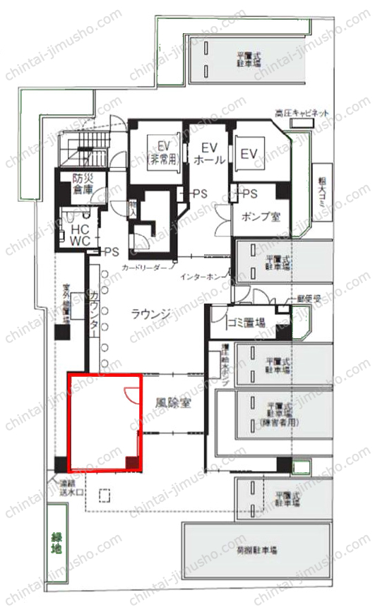 CIRCLES神田駅前の間取図
