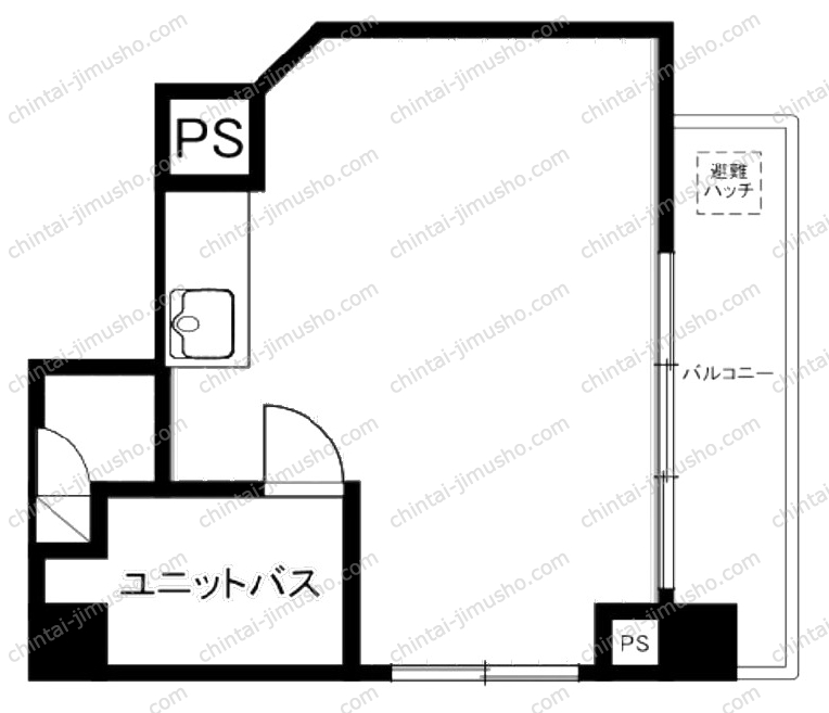 日興池袋ビルの間取図