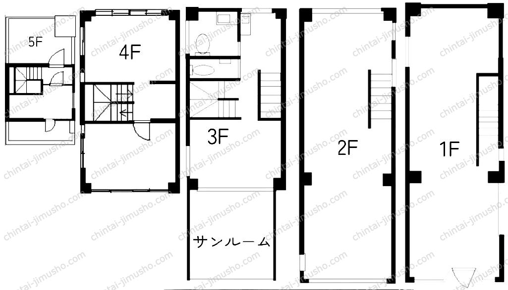 南青山6丁目ビルの間取図