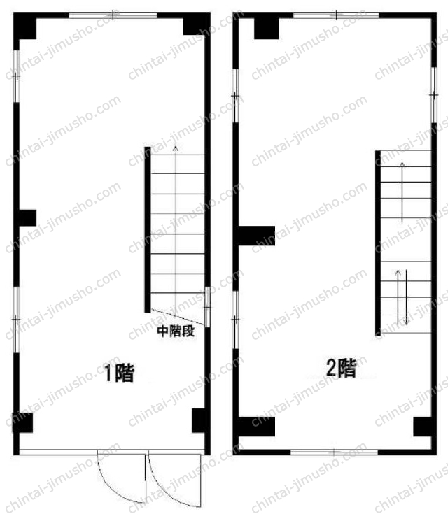 村中ビルの間取図