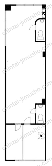 カースルMの間取図