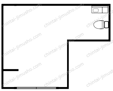 ハレサイキの間取図
