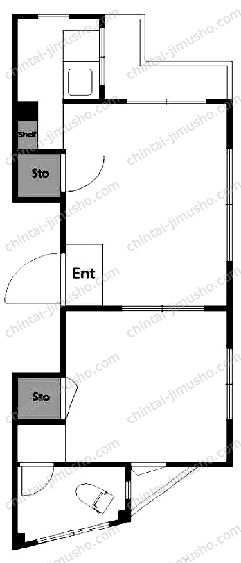 巴ビルの間取図