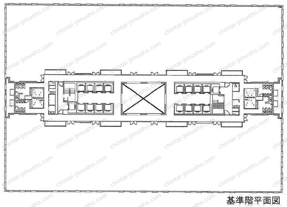 みなとみらいセンタービルの間取図