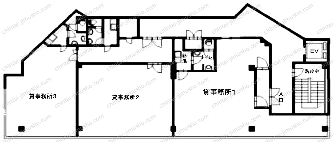和幸ビル新館の間取図