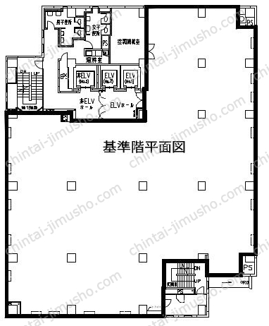 明治安田生命川崎ビルの間取図