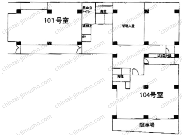 六本木福吉町ビルの間取図