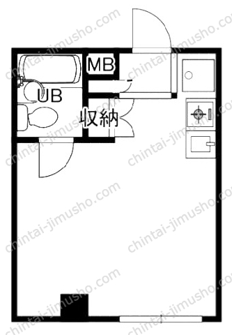 太陽ビルの間取図