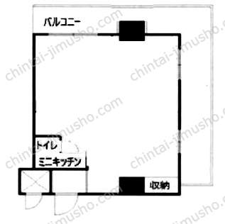 パレドール日本橋の間取図