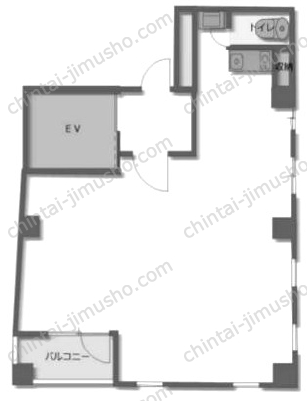 日本屋ビルの間取図