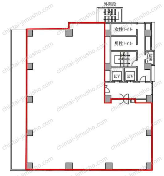 JMFビル神田01の間取図