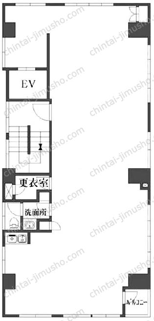 池袋労働基準協会ビルの間取図