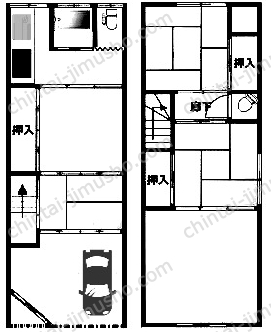 日本堤2丁目戸建の間取図