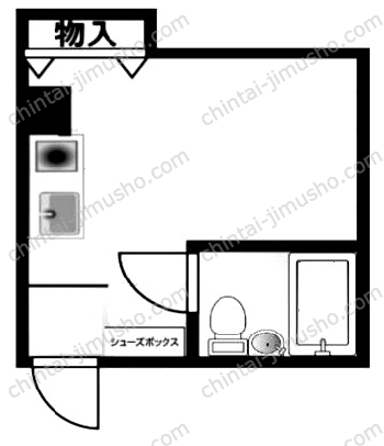 プリンセスコート日本橋の間取図