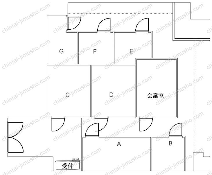 大門アーバニストの間取図