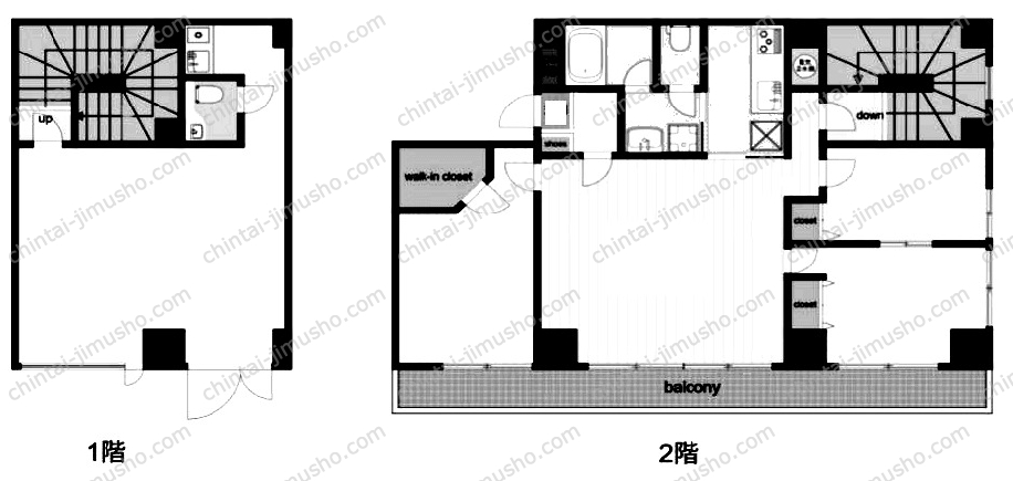 ライオンズマンション日本橋の間取図