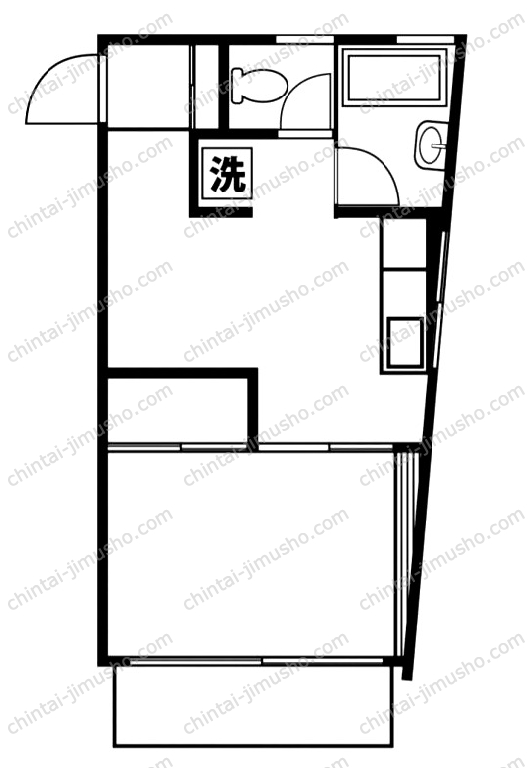 リバティKの間取図