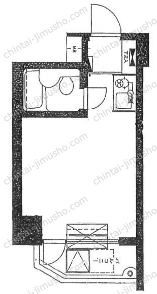 日興パレス三番町の間取図