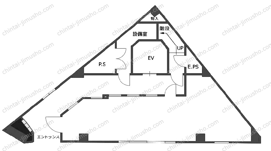 K・B ANNEXビルの間取図