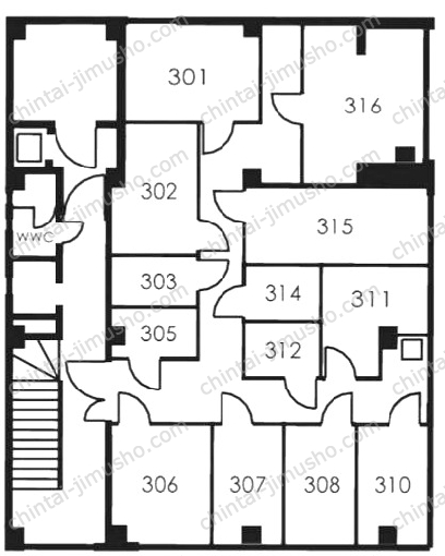 ALビル／ハローオフィス御徒町の間取図