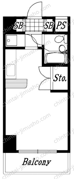 T's garden南柏の間取図