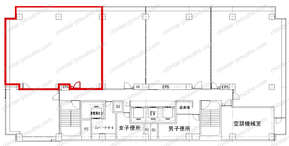 ヨコハマポートサイドビルの間取図