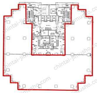 勝どきサンスクエアの間取図