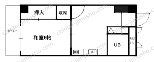 皆川ビルの間取図