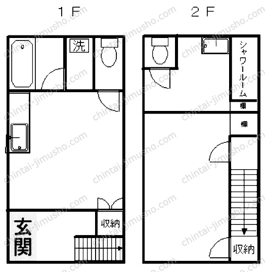 カーサロールの間取図