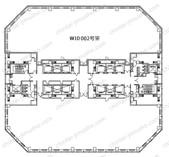 新川崎ツインタワーの間取図