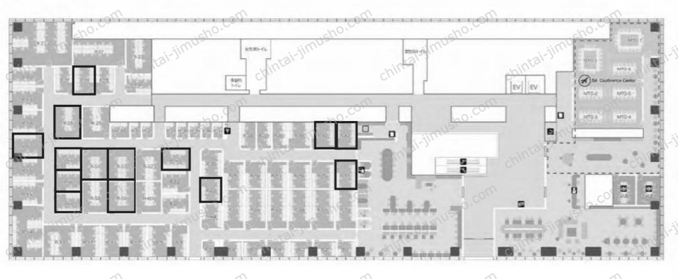 横濱ゲートタワー／ビジネスエアポート横浜の間取図