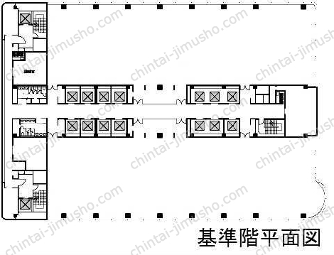 クイーンズタワーBの間取図