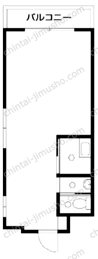椎野亀戸マンションの間取図