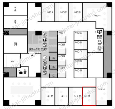 多摩川新宿ビル／ワイムビジネスプラザ新宿御苑の間取図