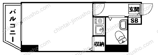 ライオンズマンション亀戸第7の間取図