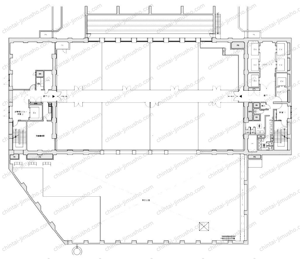 野村不動産銀座ビルの間取図