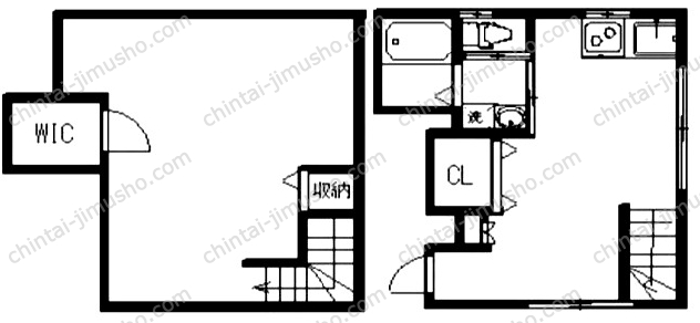 ジュネス赤坂丹後坂の間取図